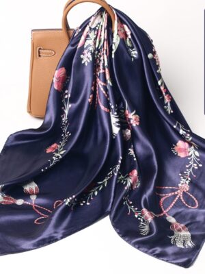 Square Satin Scarf- 90cm x 90cm