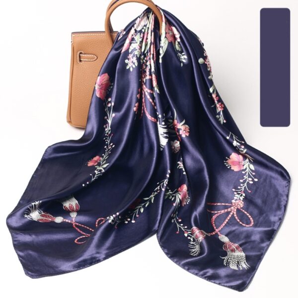 Square Satin Scarf- 90cm x 90cm