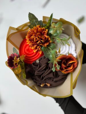 Gift Wrap as a Scarf Bouquet - Add on