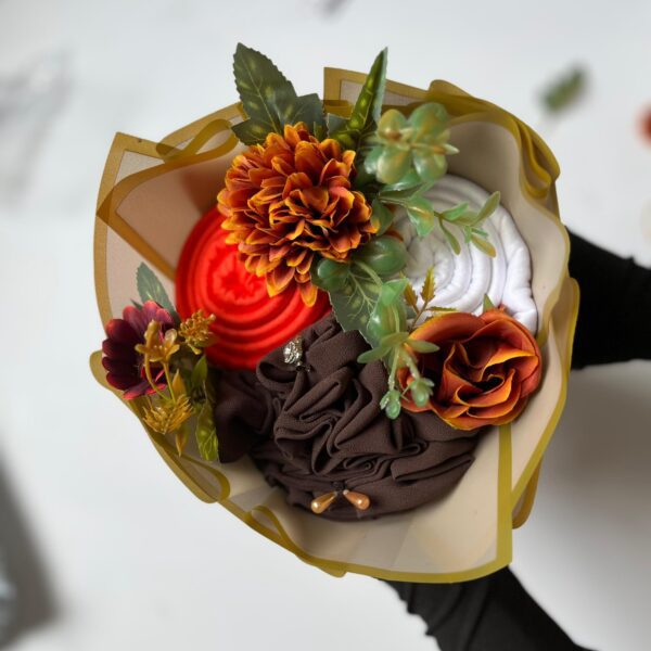 Gift Wrap as a Scarf Bouquet - Add on